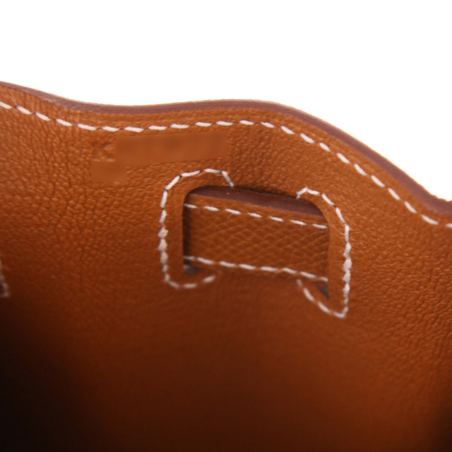 Hermès Kelly 28 cm handbag in gold Epsom leather - Detail D4