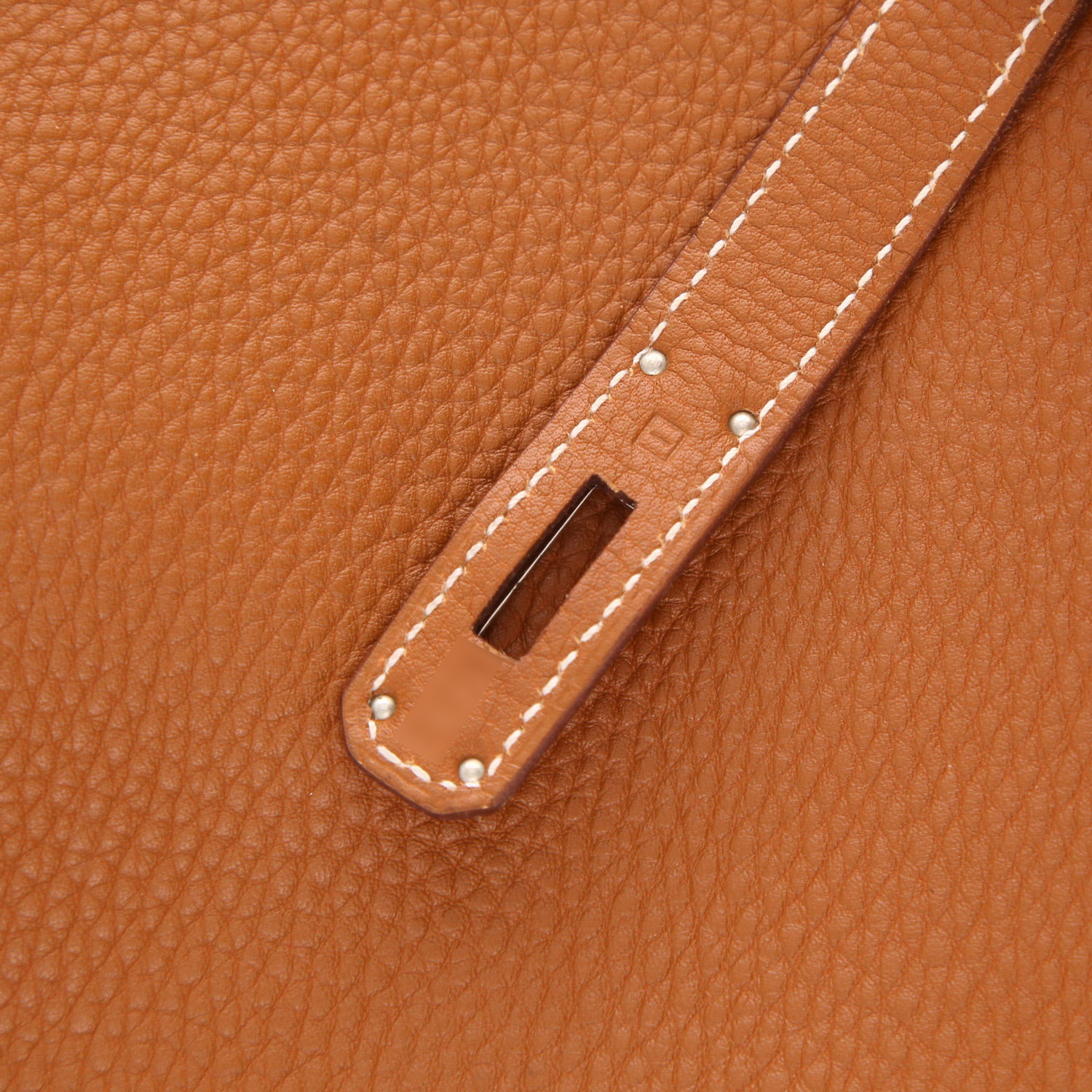 Sac à main Hermès  Kelly 35 cm en cuir togo gold - Detail D4