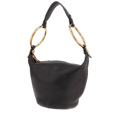 Borsa Chloé  Braccialetto piccolo in pelle nera