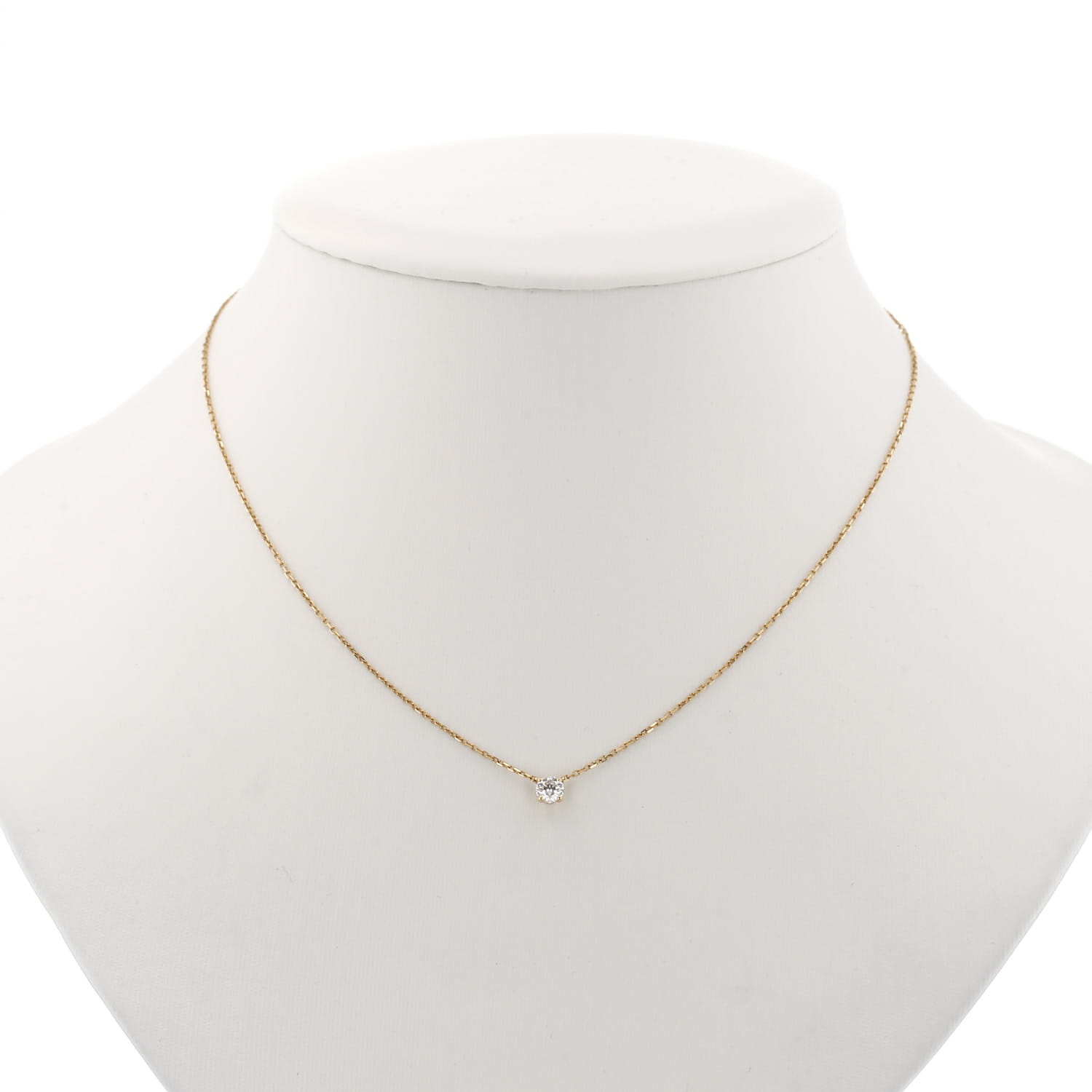 Collar Cartier de 1895 en oro amarillo y diamantes - Detail D3