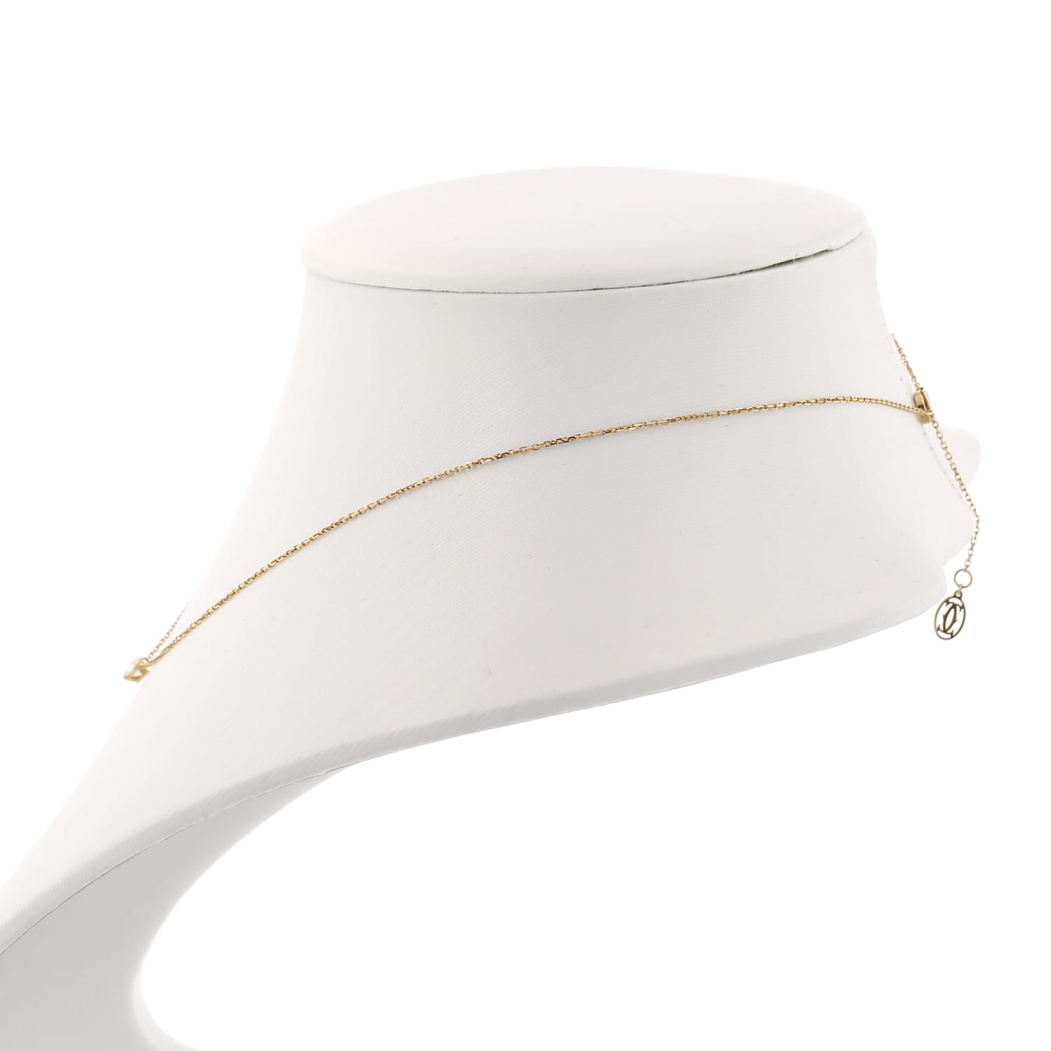 Collar Cartier de 1895 en oro amarillo y diamantes - Detail D6