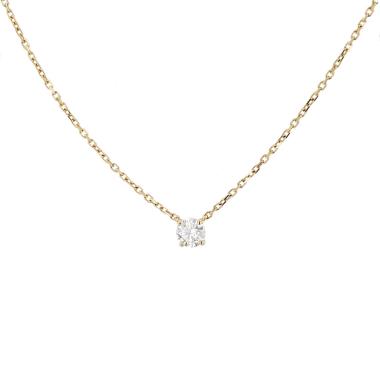 Collar Cartier de 1895 en oro amarillo y diamantes