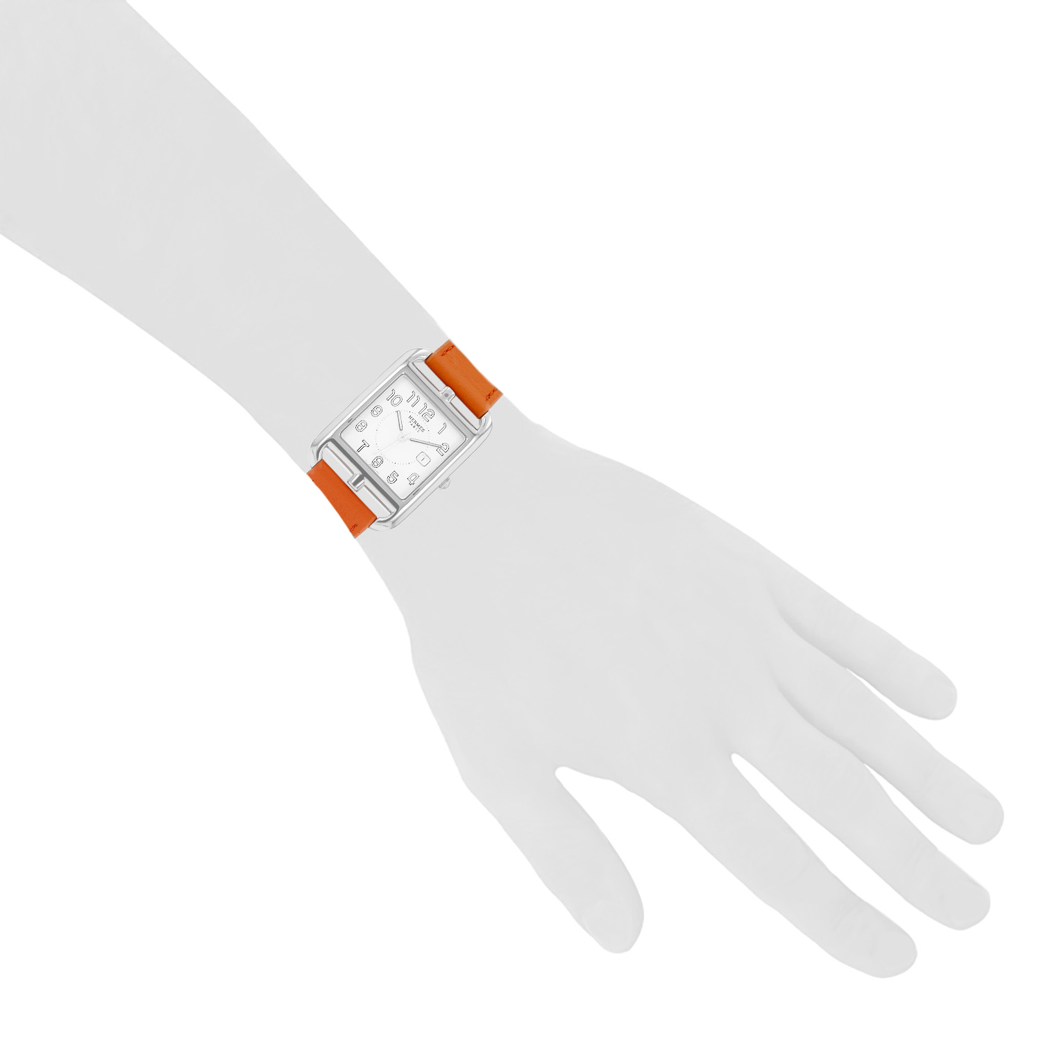 Orologio Hermès Cape Cod modello grande in acciaio, rif.: Hermès - CC2.710  - Detail D1