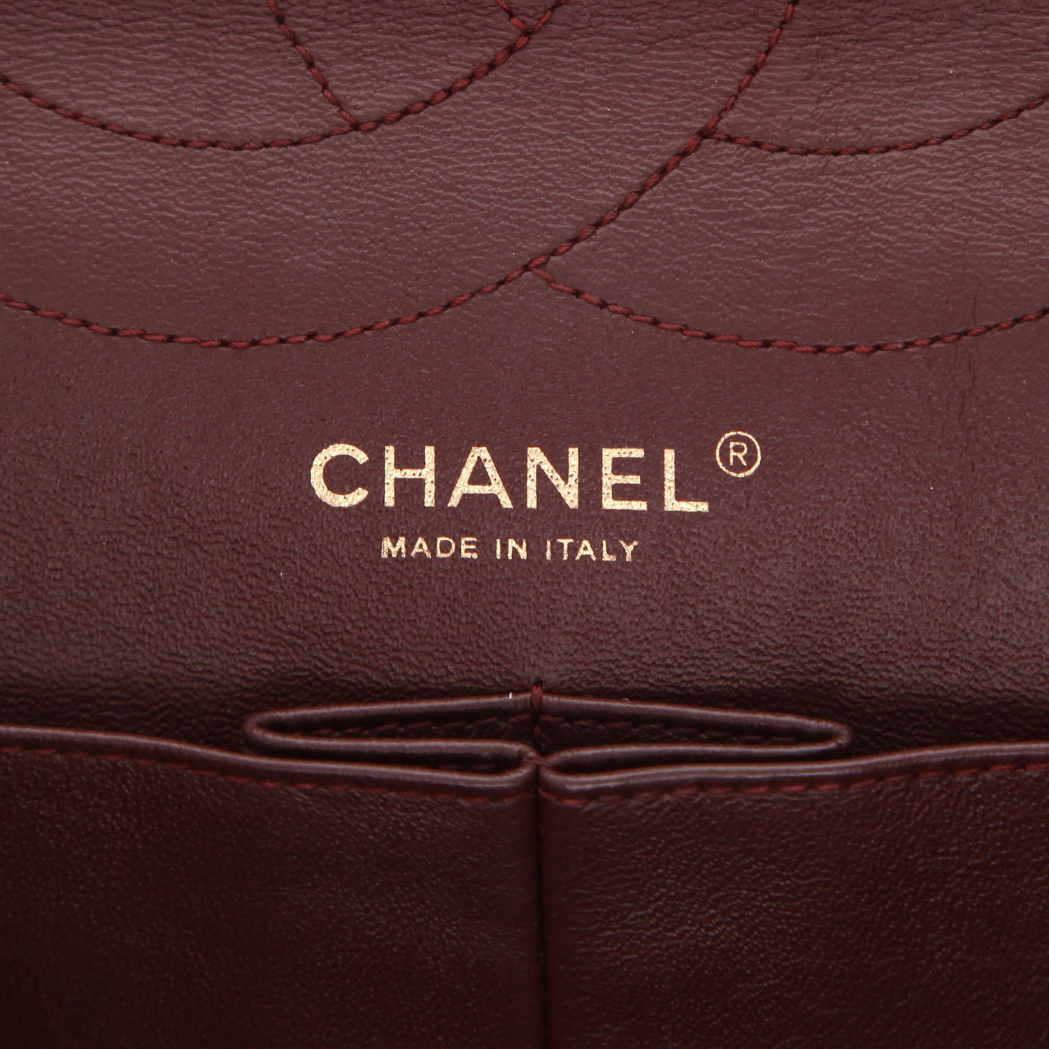 Borsa Chanel 2.55 in pelle trapuntata nera - Detail D2