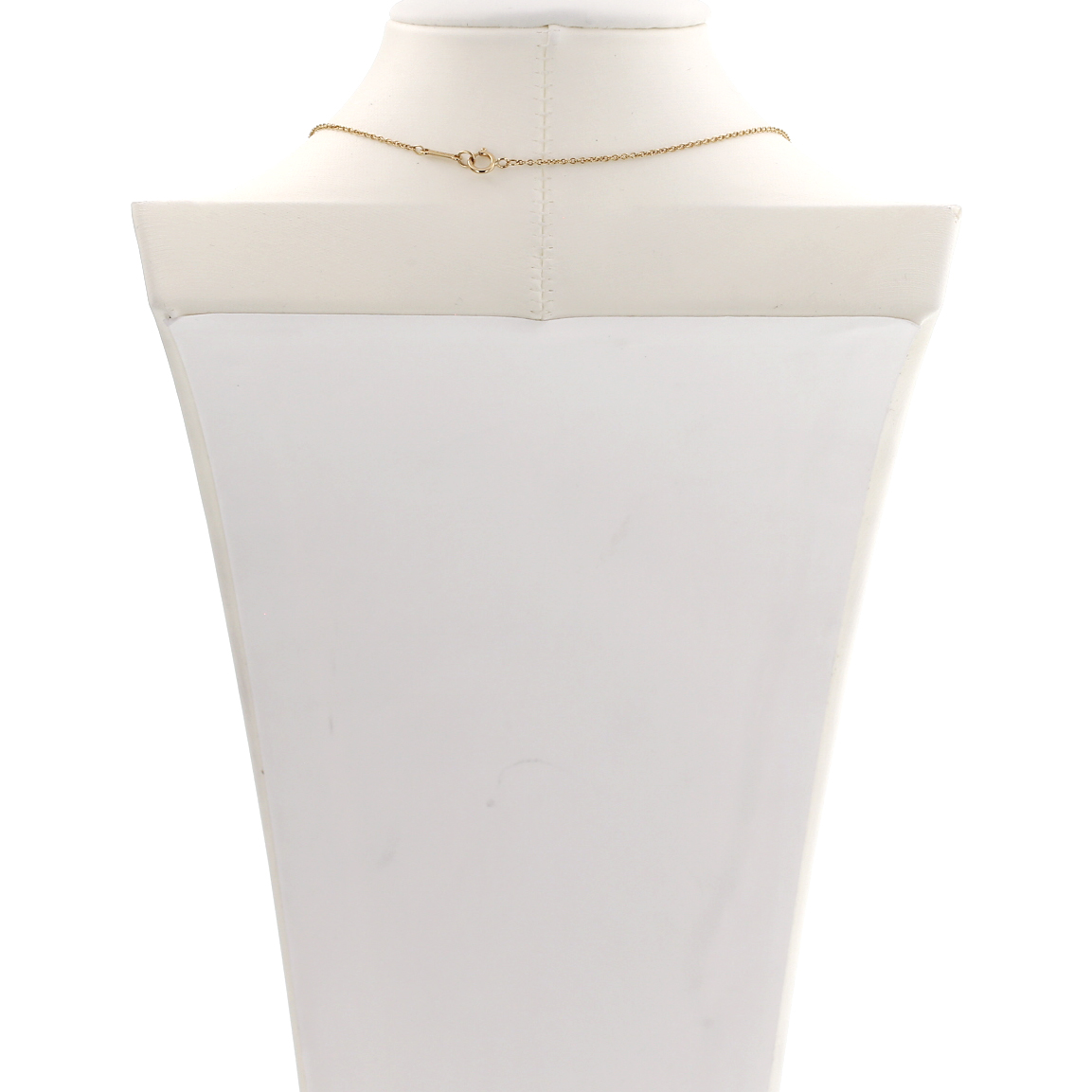 Collana Tiffany & Co. “Open Heart” modello medio in oro giallo e diamanti - Detail D3
