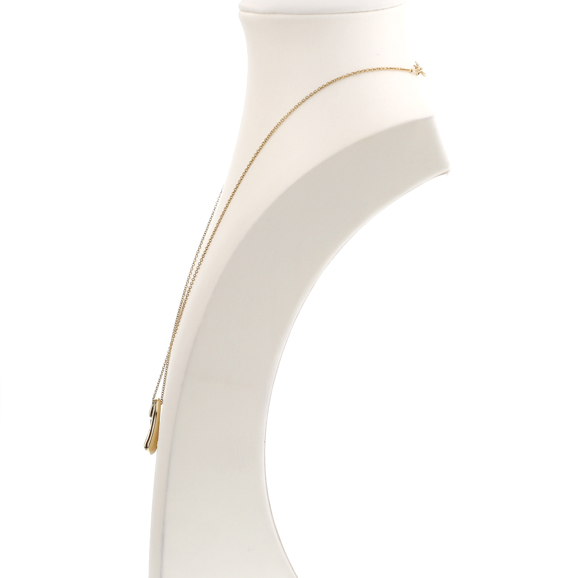 Collar «Open Heart» de Tiffany & Co., modelo mediano, en oro amarillo y diamantes - Detail D4