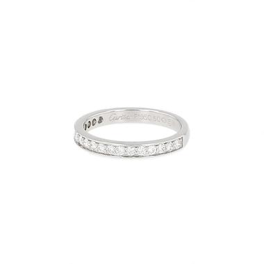 Alliance Cartier 1895 en platine et diamants