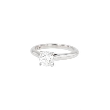 Bague solitaire Cartier 1895 en platine et diamant (1,01 carat)
