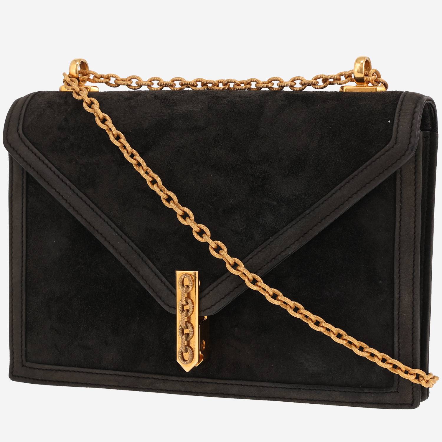 Hermès Alcazar handbag in Noir Doblis calfskin