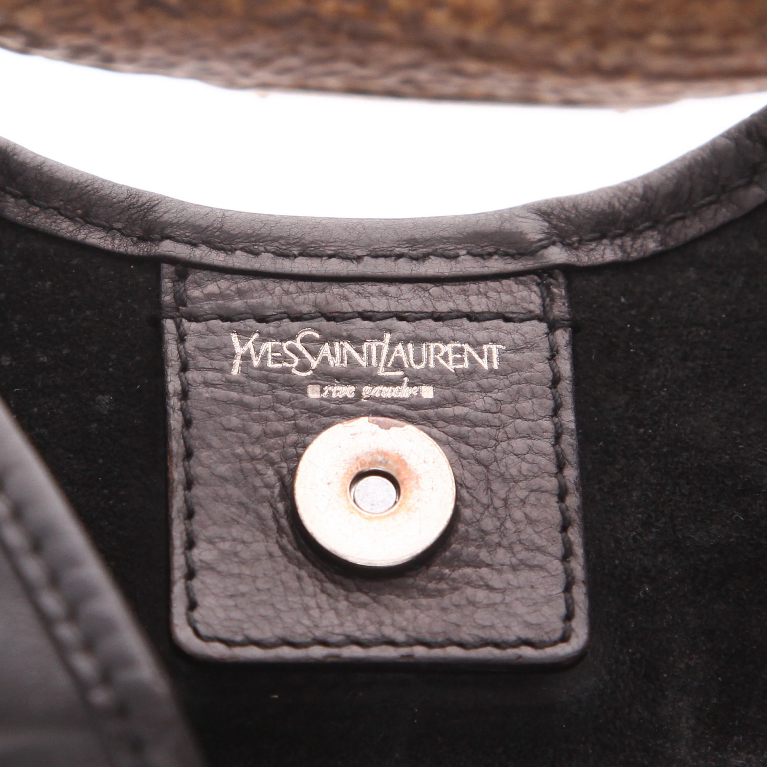 Borsa Saint Laurent  Mombasa in pelle nera - Detail D2