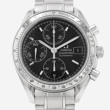 Montre Omega Speedmaster en acier Ref: Omega - 175.0083  Vers 1990