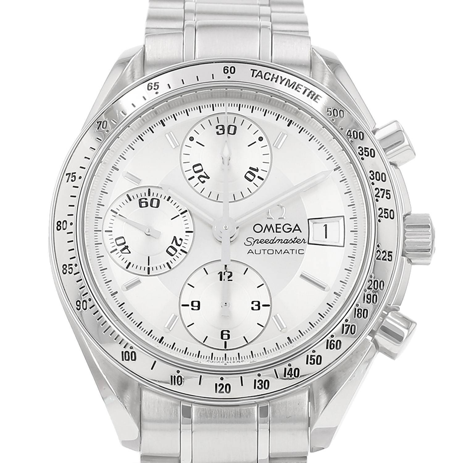 Montre Omega Speedmaster en acier Ref: Omega - 175.0083 Vers 1990 Montre Omega Speedmaster en acier Ref: Omega - 175.0083 Vers 1990