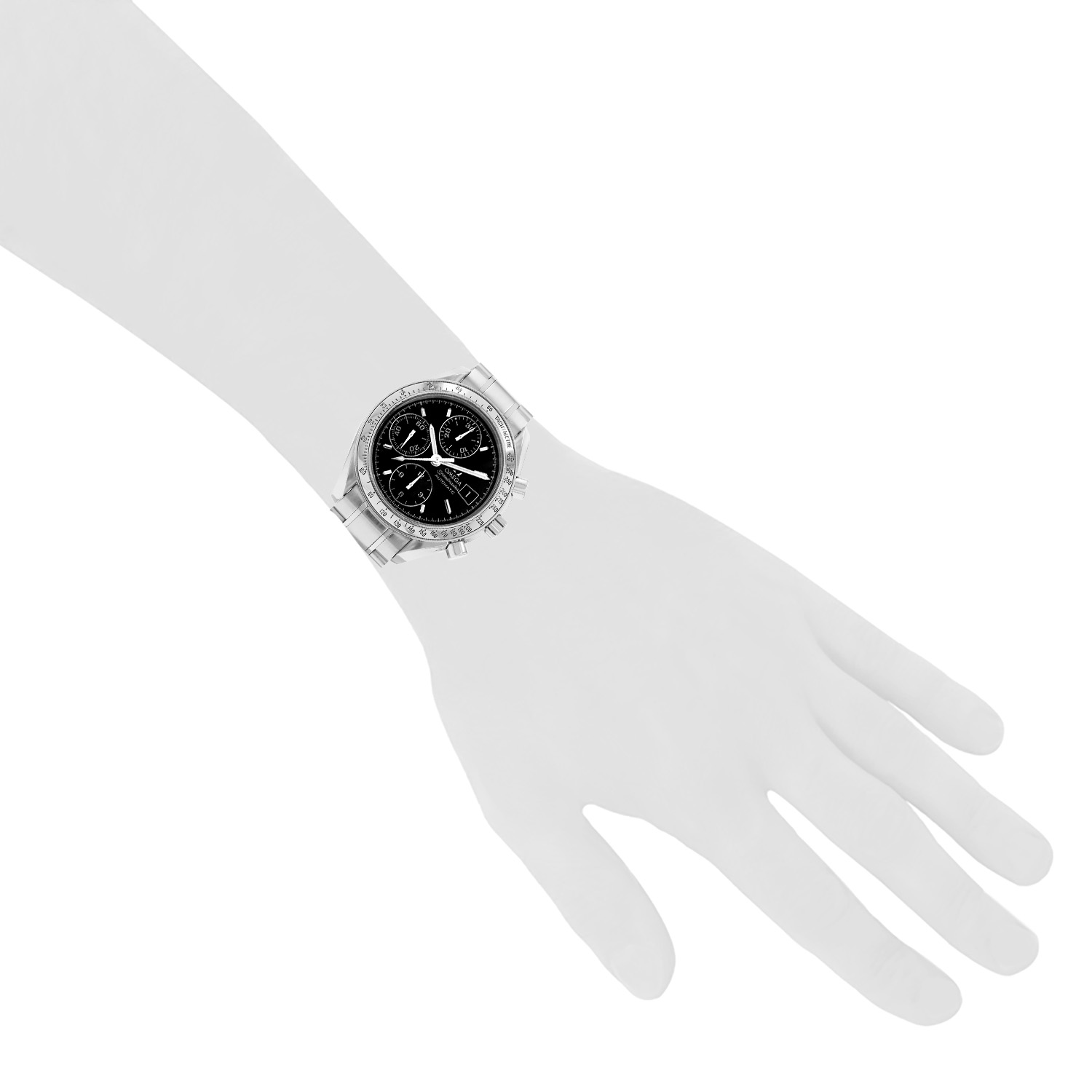 Reloj Omega Speedmaster Automatic de acero, ref.: Omega - 1750083, hacia 1990 - Detail D1