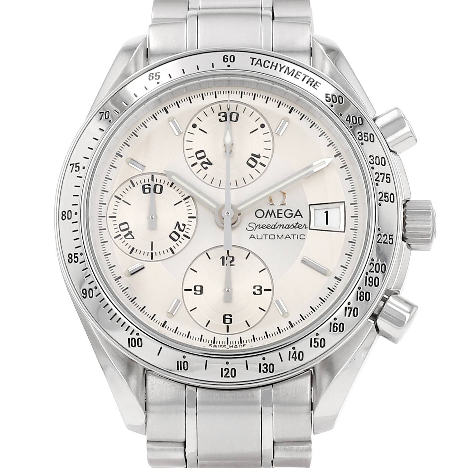 Montre Omega Speedmaster en acier Ref: Omega - 175.0083 Vers 1990
