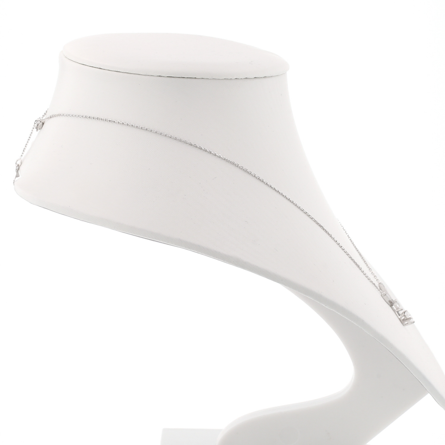 Collier Chaumet Joséphine Éclat Floral en or blanc et diamants - Detail D4