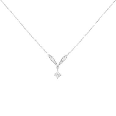 Collier Chaumet Joséphine Éclat Floral en or blanc et diamants