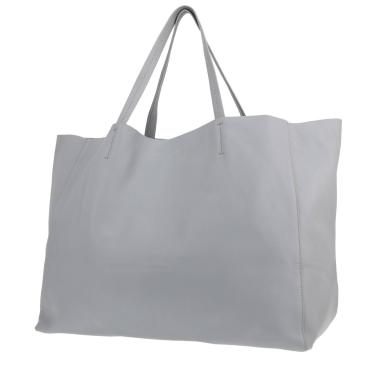 Borsa shopping Celine orizzontale in pelle blu