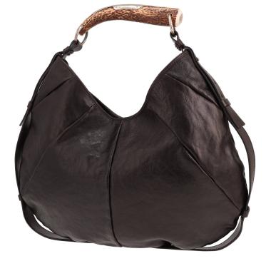 Saint Laurent Mombasa handbag in brown leather