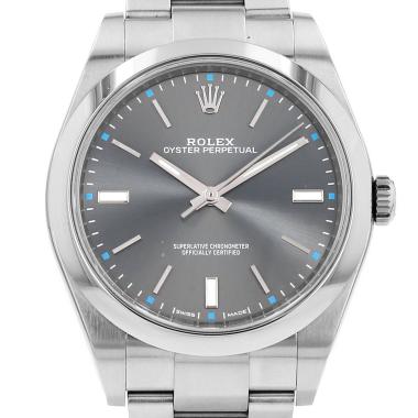 Montre Rolex Oyster Perpetual en acier Ref: Rolex - 114300  Vers 2018