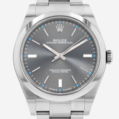 Montre Rolex Oyster Perpetual en acier Ref: Rolex - 114300  Vers 2018