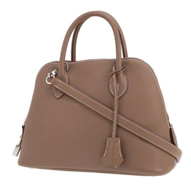 Hermès Bolide 25 cm handbag in Epsom leather in the colour ‘Étoupe’