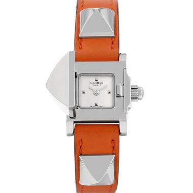 Reloj Hermès Médor de acero. Ref.: Hermès - ME2.110. Alrededor de 2010