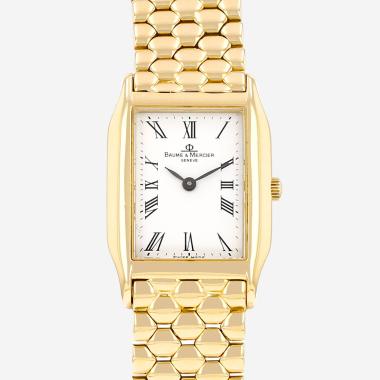 Montre Baume & Mercier Vintage en or jaune Ref: Baume & Mercier - 18605  Vers 1990