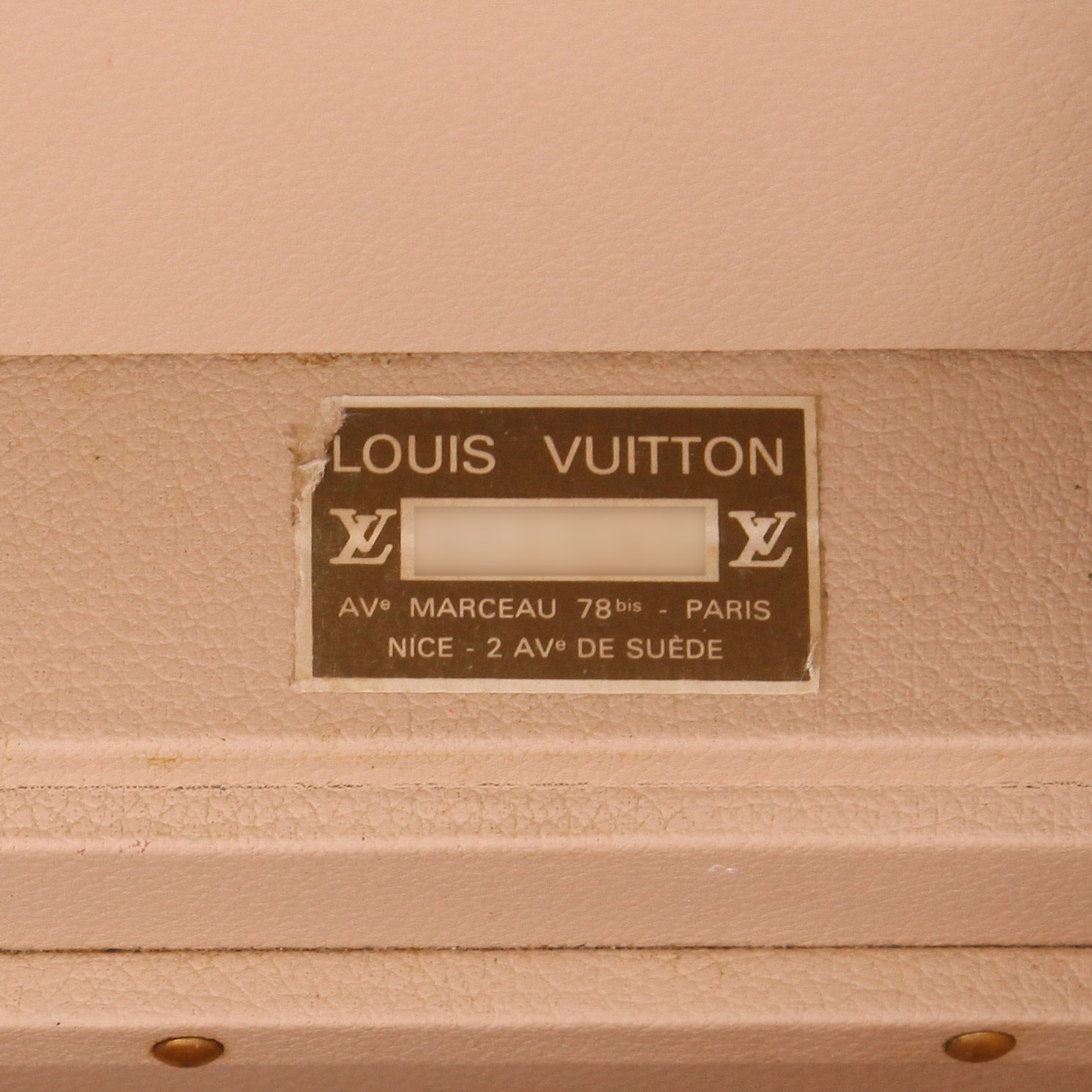 Vanity Louis Vuitton  Astuccio da viaggio in tela Monogram marrone e lozine marroni - Detail D2