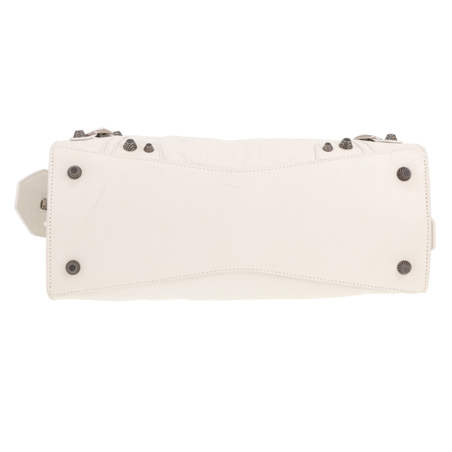 Borsa Balenciaga City in pelle bianca - Detail D1