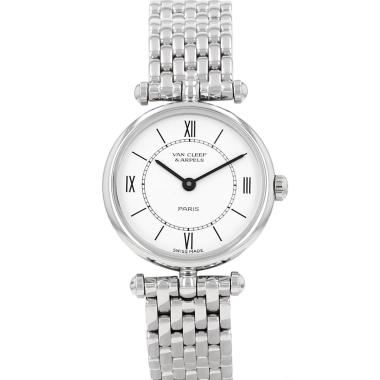 Montre Van Cleef & Arpels La Collection en acier Ref: Van Cleef & Arpels - 53601  Vers 2000