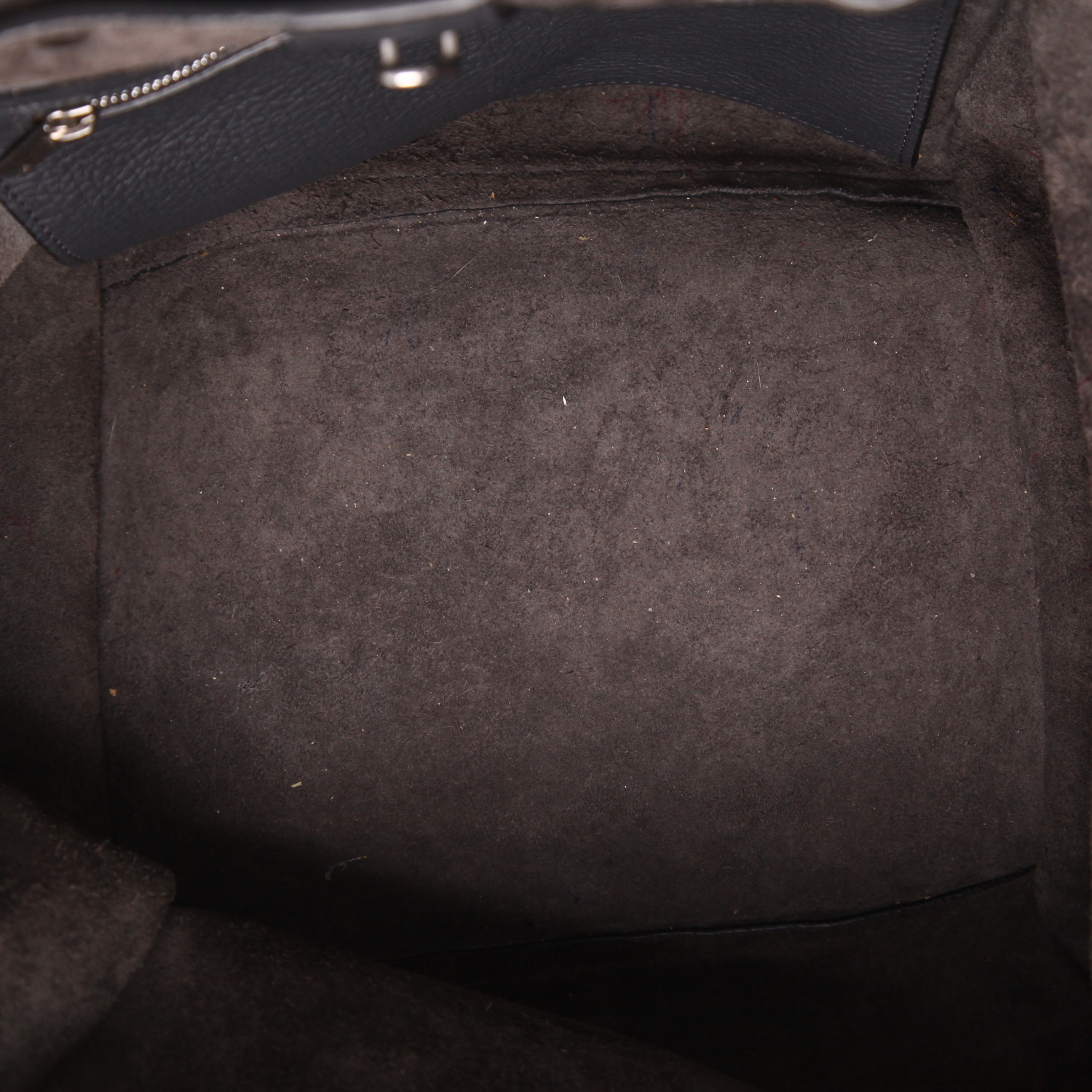 Celine handbag – Big Bag in grey grained leather - Detail D3