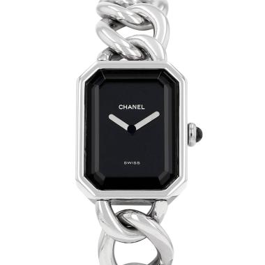 Chanel Première watch, size M, in steel. Ref: Chanel - H0452. Circa 1998