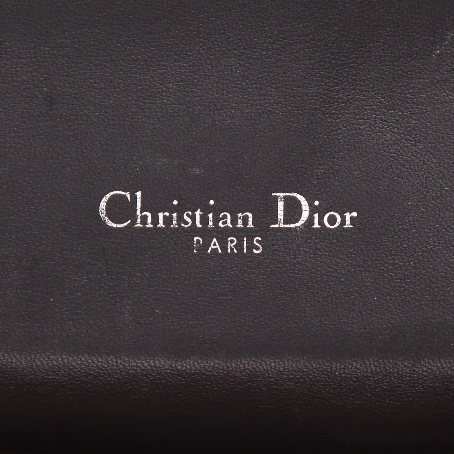 Bolso Dior «Miss Dior» de piel con relieve de mimbre negro - Detail D2