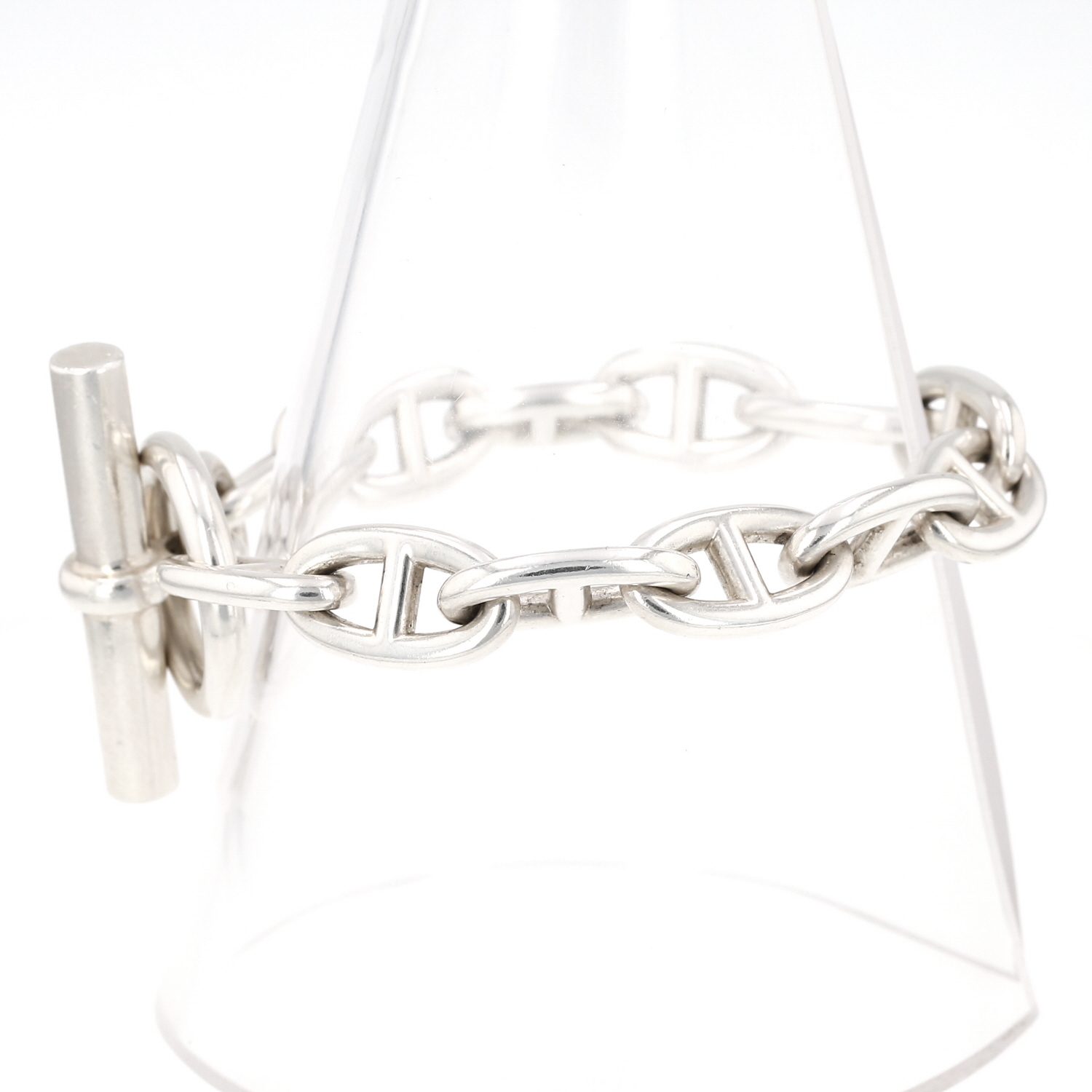 Bracciale Hermès “Chaîne d’Ancre”, modello grande, in argento - Detail D5