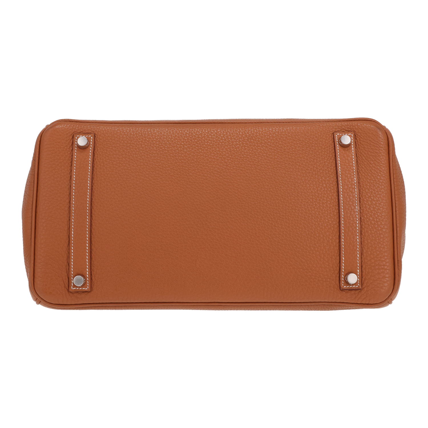 Hermès Birkin handbag, 35 cm, in Gold Togo leather - Detail D1