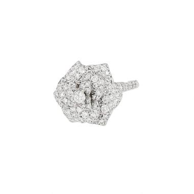 Bague Piaget Rose grand modèle en or blanc et diamants