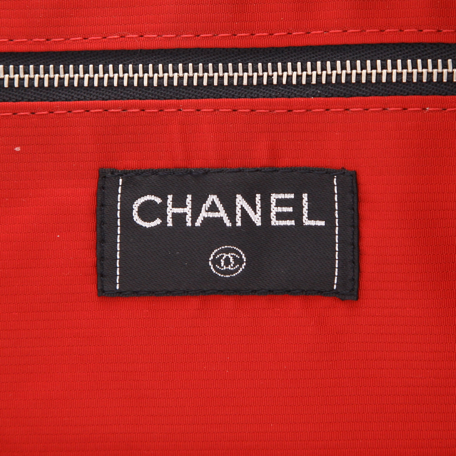 Bolso de Chanel   de lona negra - Detail D2
