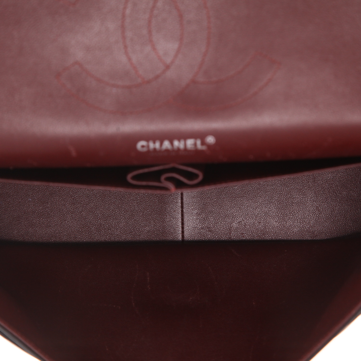 Borsa a tracolla Chanel Timeless Jumbo in pelle trapuntata nera - Detail D3