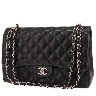 Sac bandoulière Chanel  Timeless Jumbo en cuir matelassé noir