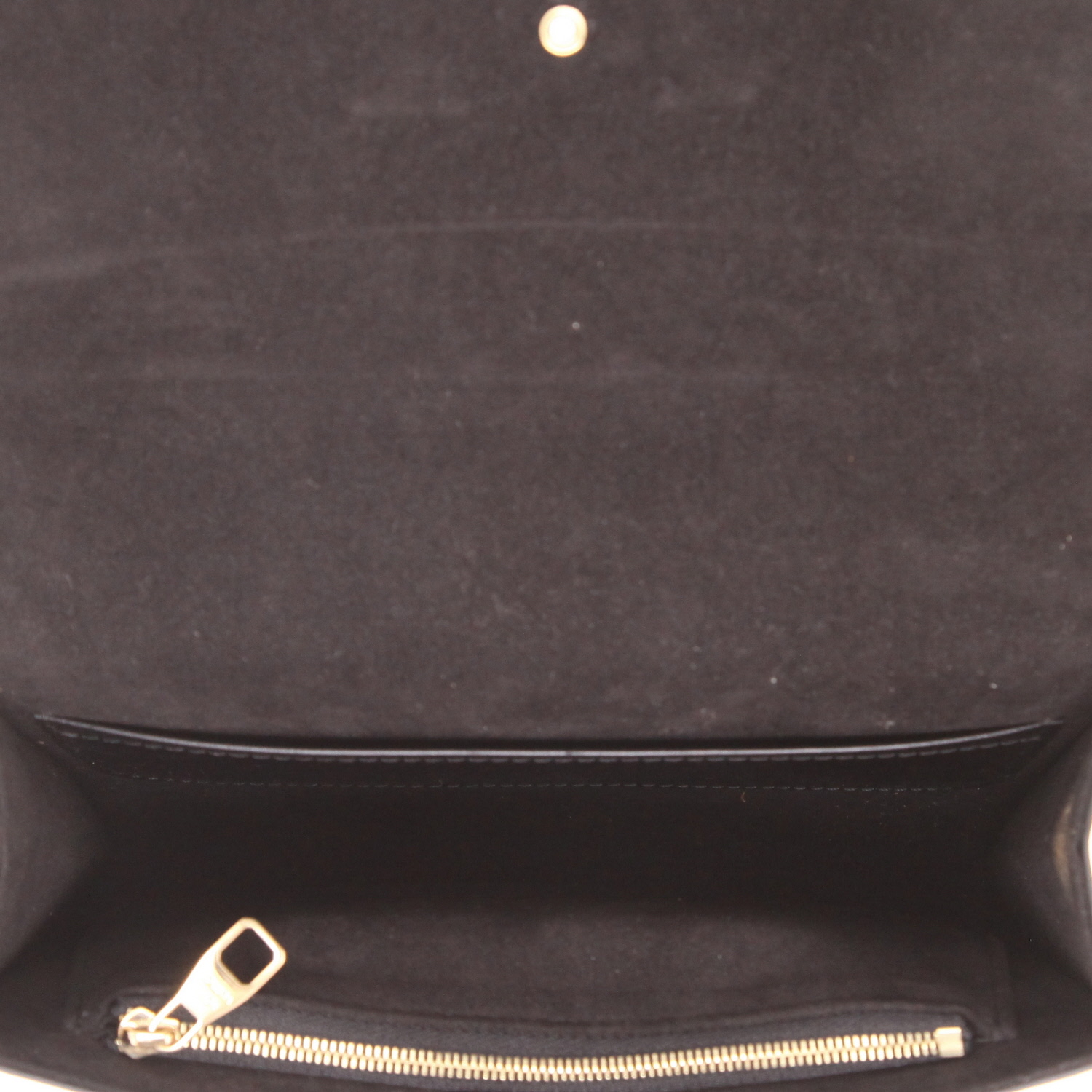 Borsa Louis Vuitton Louise in pelle nera - Detail D3