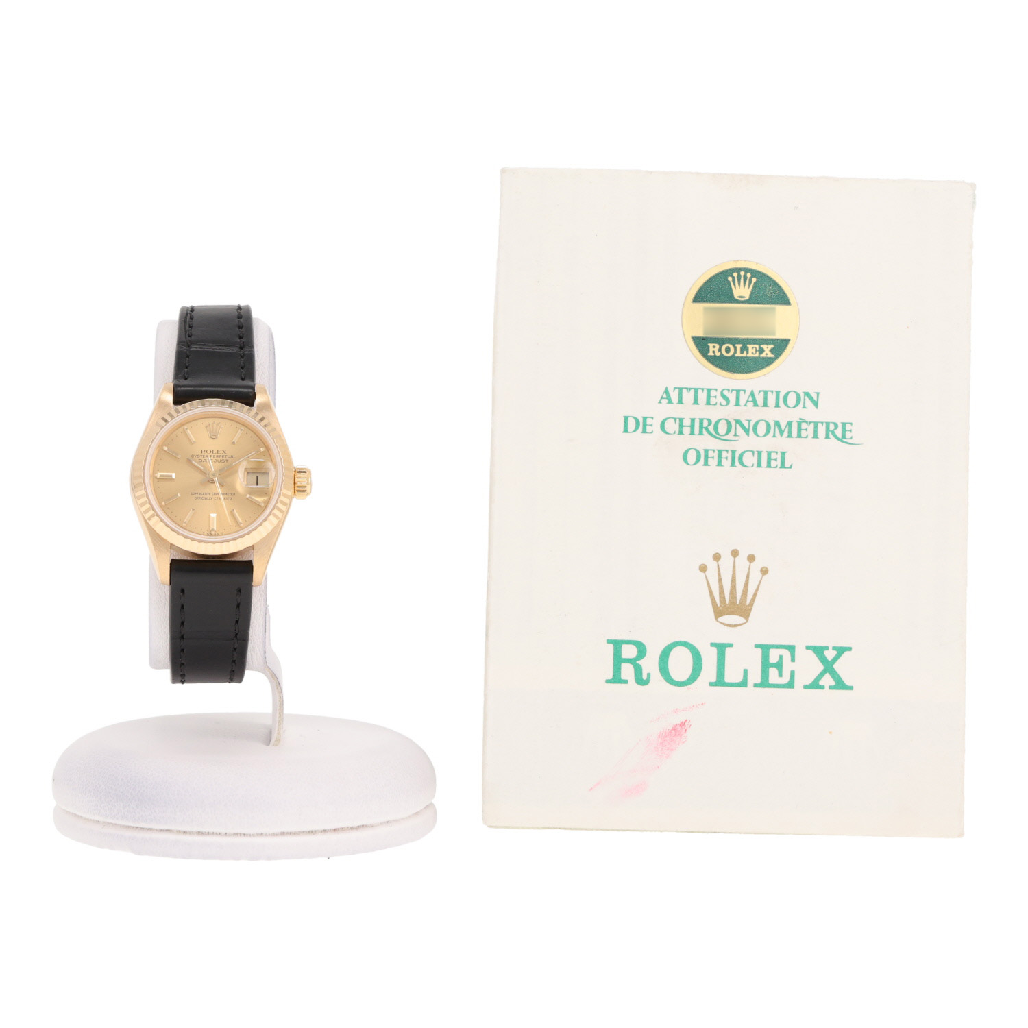 Montre Rolex Datejust Lady en or jaune Ref: Rolex - 69178  Vers 1984