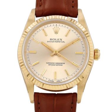 Reloj Rolex Oyster Perpetual de oro amarillo, ref.: Rolex - 14238, hacia 1988