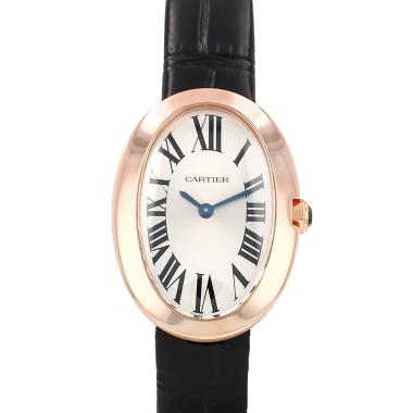 Montre Cartier Baignoire grand modèle  en or rose Ref: Cartier - 3064  Vers 2020