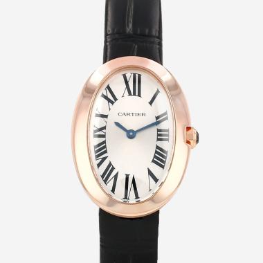 Montre Cartier Baignoire grand modèle  en or rose Ref: Cartier - 3064  Vers 2020