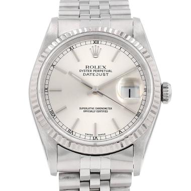 Rolex Datejust watch in gold and steel, Ref: Rolex - 16234  Circa 1998