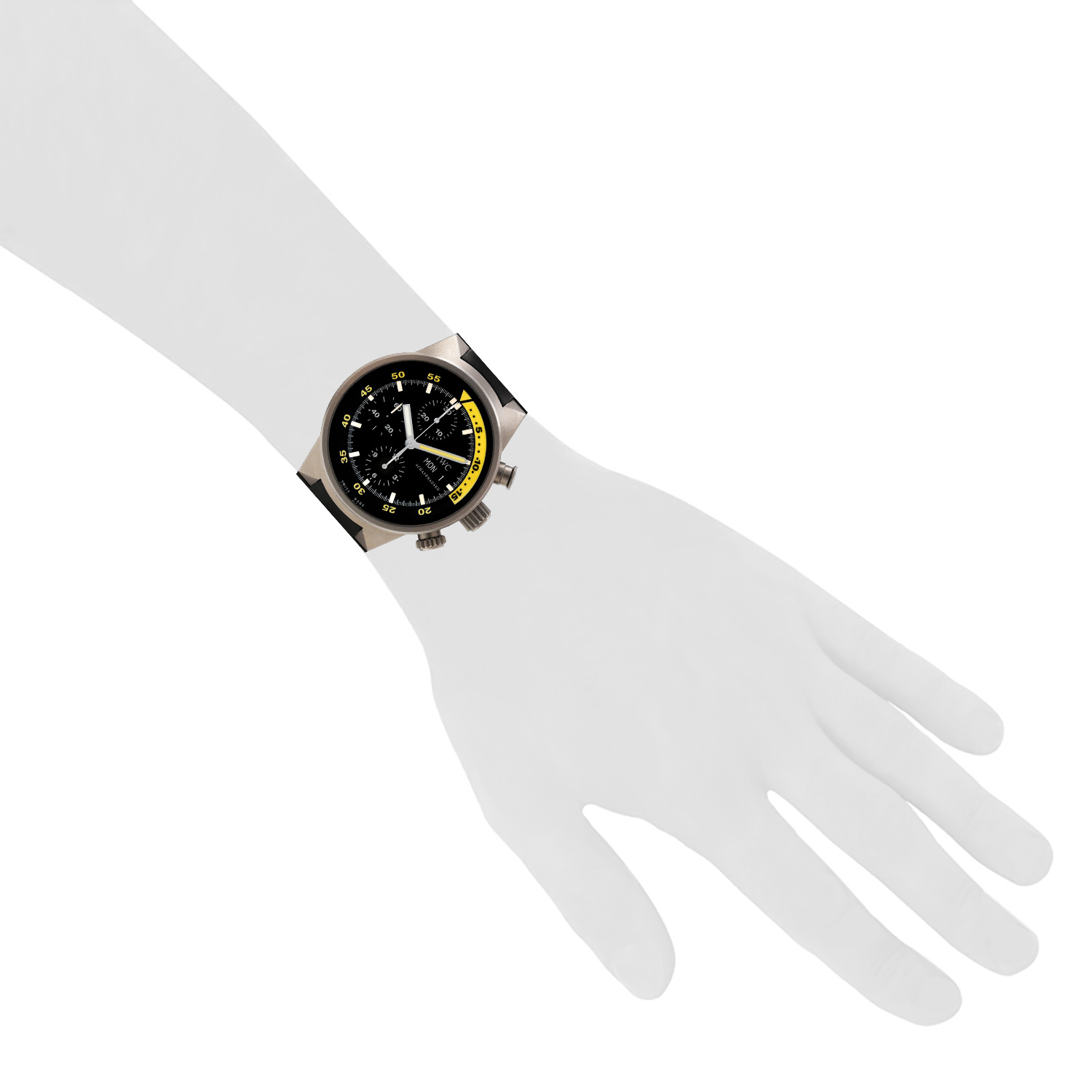 Reloj IWC Aquatimer-Cronógrafo de titanio, ref.: IWC - 3719, hacia 2008 - Detail D1