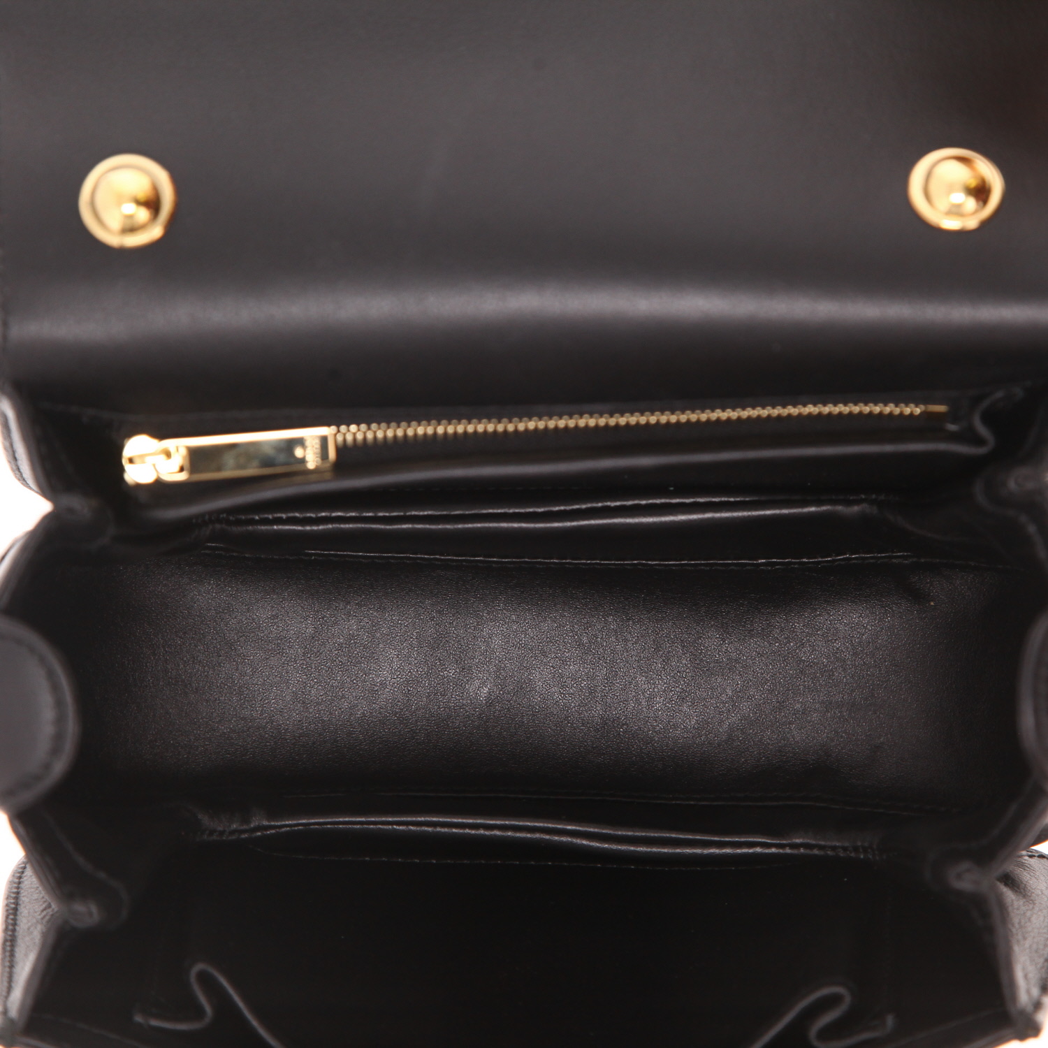 Gucci Blondie handbag in black leather - Detail D3
