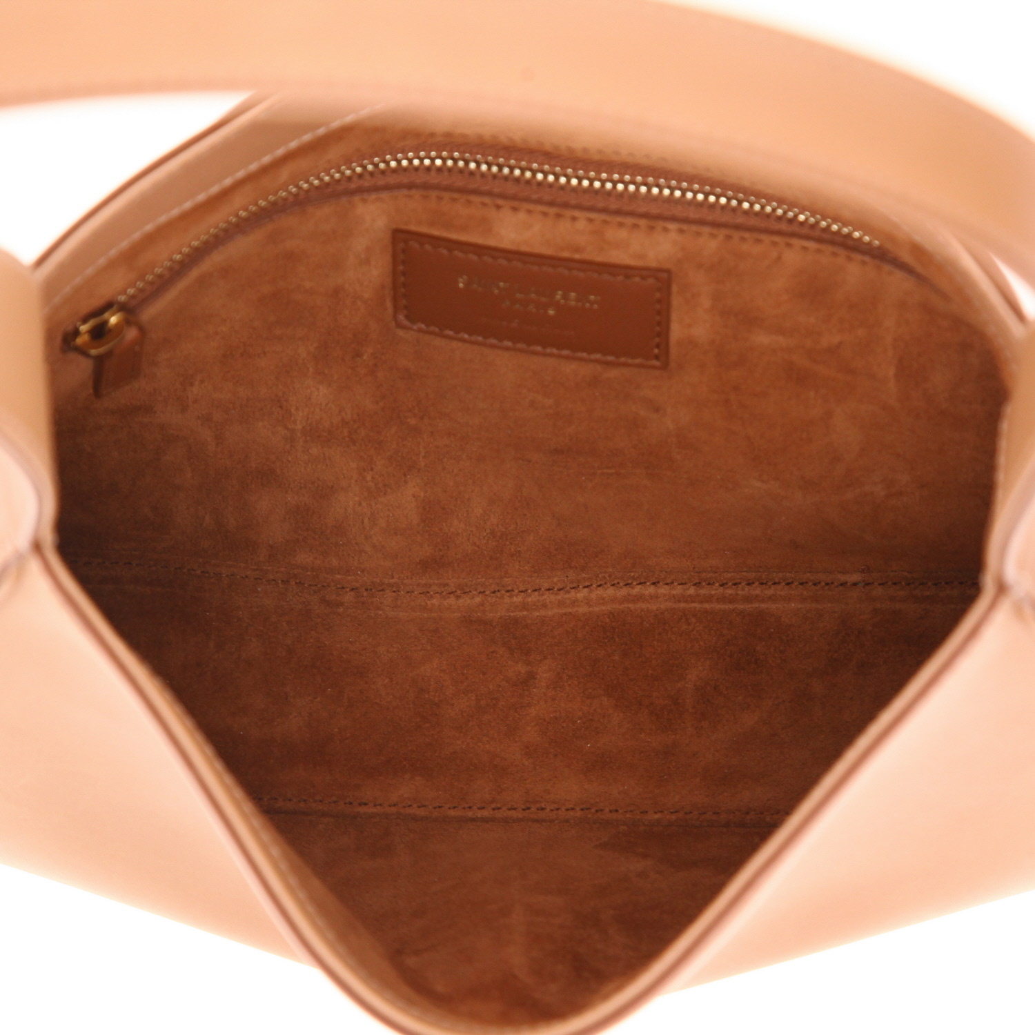 Borsa Saint Laurent “5 à 7” in pelle beige - Detail D3