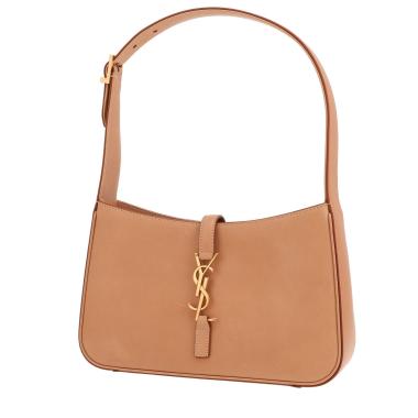 Bolso Saint Laurent «5 à 7» de piel beige