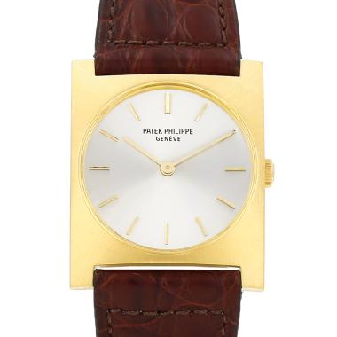 Patek Philippe Rectangular watch in yellow gold, Ref: Patek Philippe - 3557, circa 1970